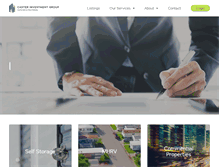 Tablet Screenshot of casterinvestment.com